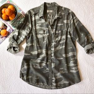 Express Camouflage Botton Down